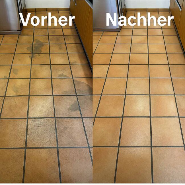 Voher-Nachher Boden Naturstein | Agata Group
