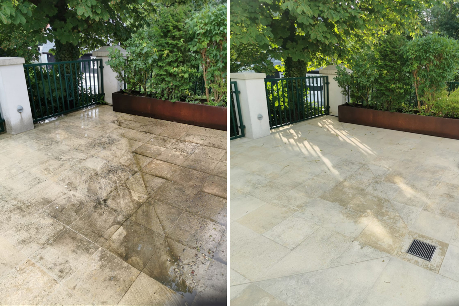 Agata Group | professionelle Reinigung Terrasse